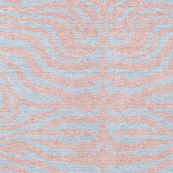 Homeroots 3' Animal Print Indoor Outdoor Area Rug - Stylish Brown And Pink Design, Washable & Durable Comfort 9' X 12' Polyester 600700