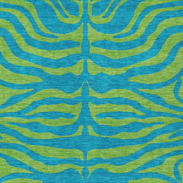 Homeroots 3' Animal Print Indoor Outdoor Area Rug - Stylish Brown And Pink Design, Washable & Durable Comfort 3' X 5' Polyester 600708