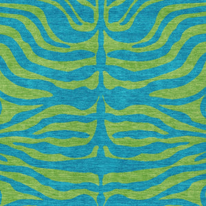 Homeroots 3' Animal Print Indoor Outdoor Area Rug - Stylish Brown And Pink Design, Washable & Durable Comfort 8' X 10' Polyester 600711