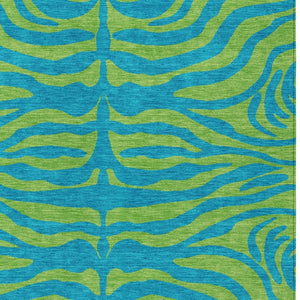 Homeroots 3' Animal Print Indoor Outdoor Area Rug - Stylish Brown And Pink Design, Washable & Durable Comfort 9' X 12' Polyester 600712