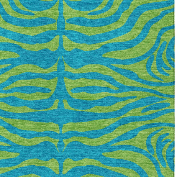 Homeroots 3' Animal Print Indoor Outdoor Area Rug - Stylish Brown And Pink Design, Washable & Durable Comfort 9' X 12' Polyester 600712