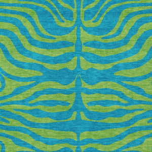 Homeroots 3' Animal Print Indoor Outdoor Area Rug - Stylish Brown And Pink Design, Washable & Durable Comfort 10' X 14' Polyester 600713