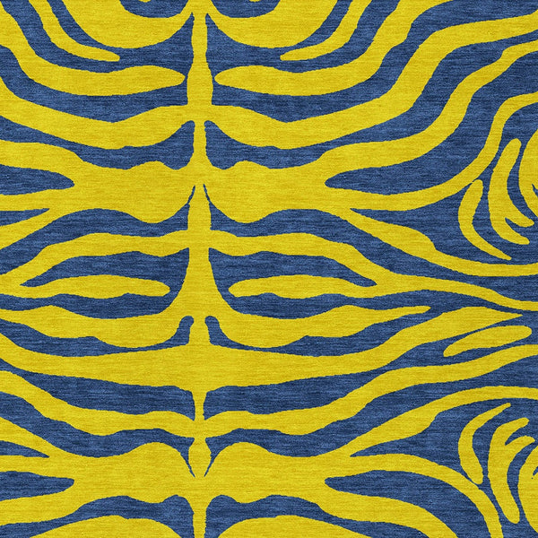 Homeroots 3' Animal Print Indoor Outdoor Area Rug - Stylish Brown And Pink Design, Washable & Durable Comfort 9' X 12' Polyester 600718