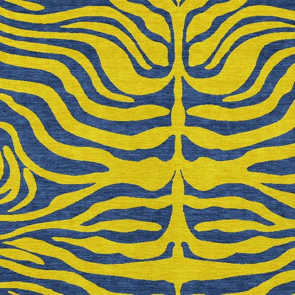 Homeroots 3' Animal Print Indoor Outdoor Area Rug - Stylish Brown And Pink Design, Washable & Durable Comfort 10' X 14' Polyester 600719