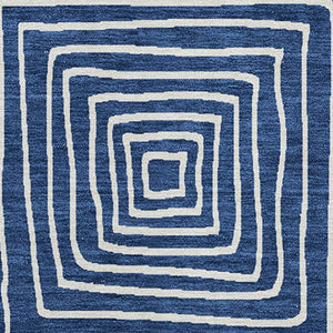 Homeroots 3' Beige And Ivory Geometric Washable Area Rug – Durable Indoor Outdoor Comfort For Any Space 9' X 12' Polyester 600760