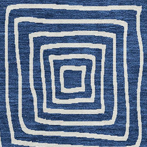 Homeroots 3' Beige And Ivory Geometric Washable Area Rug – Durable Indoor Outdoor Comfort For Any Space 9' X 12' Polyester 600760