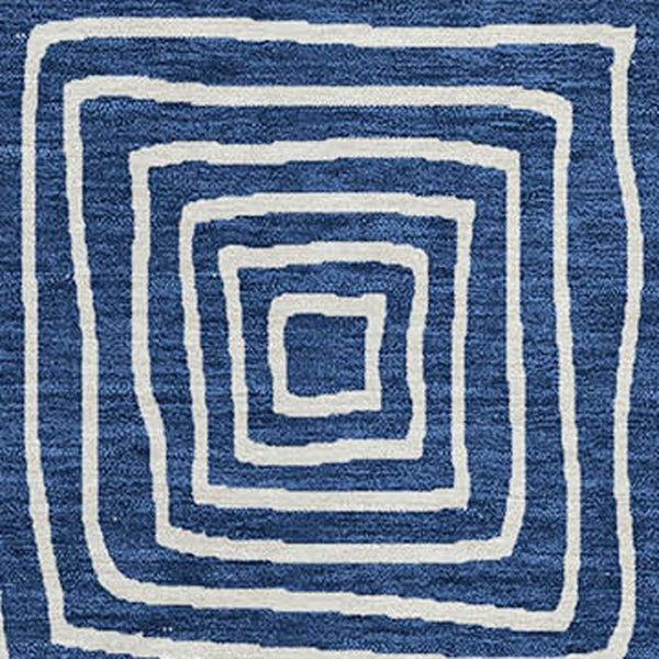 Homeroots 3' Beige And Ivory Geometric Washable Area Rug – Durable Indoor Outdoor Comfort For Any Space 9' X 12' Polyester 600760