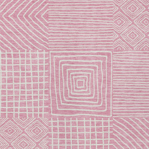 Homeroots 3' Beige And Ivory Geometric Washable Area Rug – Durable Indoor Outdoor Comfort For Any Space 3' X 5' Polyester 600768