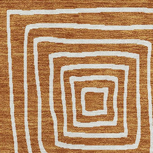 Homeroots 3' Beige And Ivory Geometric Washable Area Rug – Durable Indoor Outdoor Comfort For Any Space 3' X 5' Polyester 600774