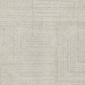 Homeroots 3' Beige And Ivory Geometric Washable Area Rug - Perfect For Indoor And Outdoor Spaces! 10' X 14' Polyester 600797