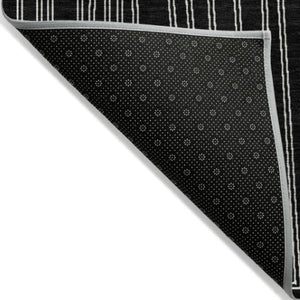 Homeroots 3' Beige And Ivory Geometric Washable Area Rug - Perfect For Indoor And Outdoor Spaces! 9' X 12' Polyester 600802