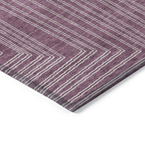 Homeroots 3' Beige And Ivory Geometric Washable Area Rug - Perfect For Indoor And Outdoor Spaces! 3' X 5' Polyester 600810