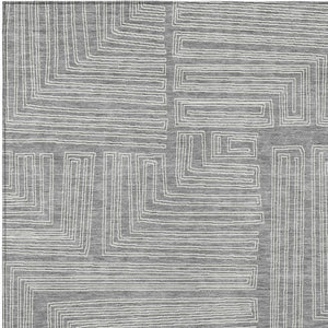 Homeroots 3' Beige And Ivory Geometric Washable Area Rug - Perfect For Indoor And Outdoor Spaces! 9' X 12' Polyester 600832