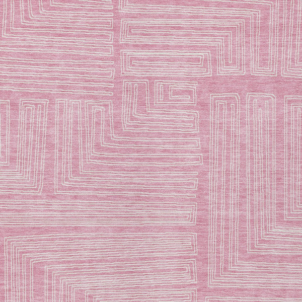 Homeroots 3' Beige And Ivory Geometric Washable Area Rug - Perfect For Indoor And Outdoor Spaces! 3' X 5' Polyester 600846