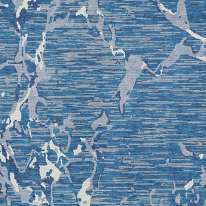 Homeroots 3' Striped Artichoke Green And Beige Washable Area Rug For Indoor And Outdoor Spaces 5' X 8' Polyester 600883