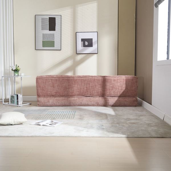 English Elm Coolmore Modular Chenille Sofa - Space-Saving, Versatile Design With Comfort Cushions & Side Pockets W1152P320499