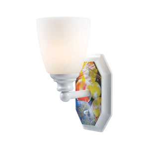 Kidshine 1-Light Sconce in Space in White 60090-1 Elk Lighting