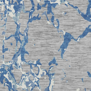 Homeroots 3' Striped Artichoke Green And Beige Washable Area Rug For Indoor And Outdoor Spaces 8' X 10' Polyester 600903