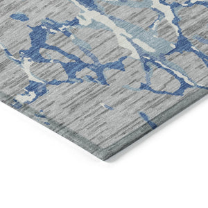 Homeroots 3' Striped Artichoke Green And Beige Washable Area Rug For Indoor And Outdoor Spaces 10' X 14' Polyester 600905