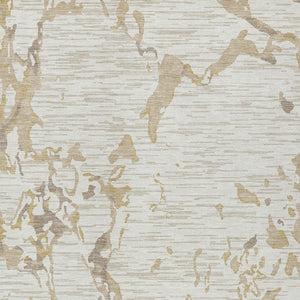 Homeroots 3' Striped Artichoke Green And Beige Washable Area Rug For Indoor And Outdoor Spaces 10' X 14' Polyester 600911