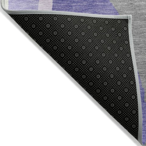 Homeroots 3' Beige Brown And Gray Abstract Washable Area Rug - Perfect For Indoor And Outdoor Spaces 9' X 12' Polyester 600994