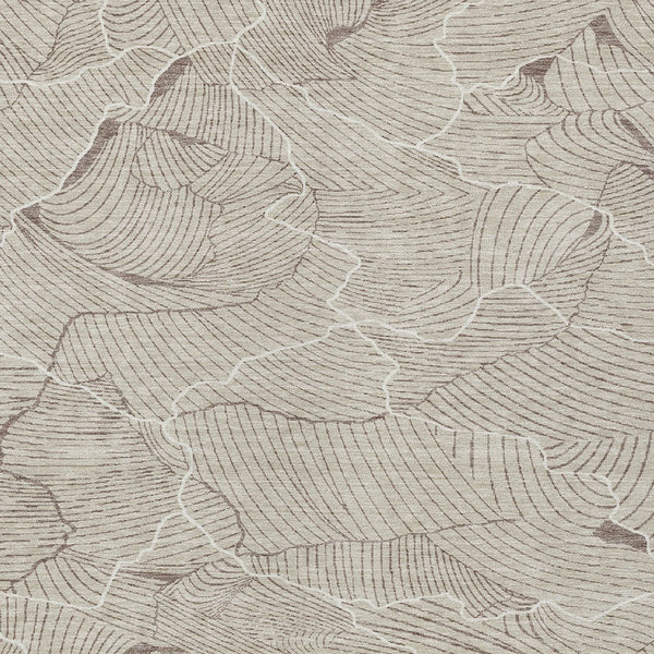 Homeroots 3' Aqua And Ivory Abstract Washable Indoor-outdoor Area Rug For Stylish Living Spaces & Patios 9' X 12' Polyester 601030