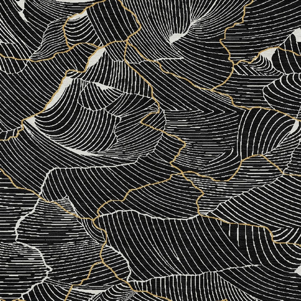 Homeroots 3' Aqua And Ivory Abstract Washable Indoor-outdoor Area Rug For Stylish Living Spaces & Patios 5' X 8' Polyester 601033