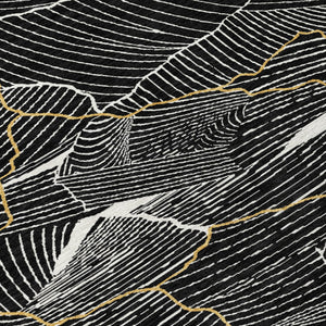 Homeroots 3' Aqua And Ivory Abstract Washable Indoor-outdoor Area Rug For Stylish Living Spaces & Patios 5' X 8' Polyester 601033