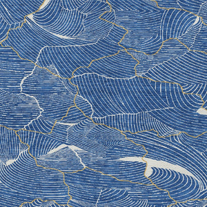 Homeroots 3' Aqua And Ivory Abstract Washable Indoor-outdoor Area Rug For Stylish Living Spaces & Patios 10' X 14' Polyester 601049