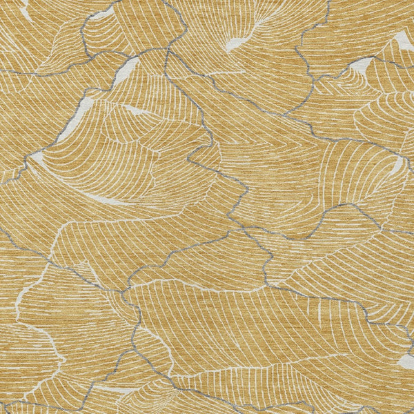 Homeroots 3' Aqua And Ivory Abstract Washable Indoor-outdoor Area Rug For Stylish Living Spaces & Patios 8' X 10' Polyester 601059