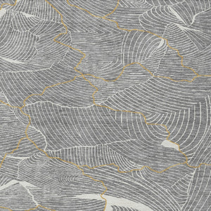 Homeroots 3' Aqua And Ivory Abstract Washable Indoor-outdoor Area Rug For Stylish Living Spaces & Patios 8' X 10' Polyester 601065