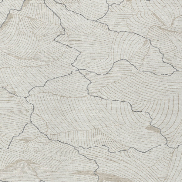 Homeroots 3' Aqua And Ivory Abstract Washable Indoor-outdoor Area Rug For Stylish Living Spaces & Patios 3' X 5' Polyester 601068