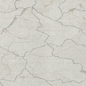 Homeroots 3' Aqua And Ivory Abstract Washable Indoor-outdoor Area Rug For Stylish Living Spaces & Patios 9' X 12' Polyester 601072