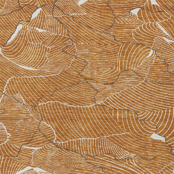 Homeroots 3' Aqua And Ivory Abstract Washable Indoor-outdoor Area Rug For Stylish Living Spaces & Patios 9' X 12' Polyester 601090