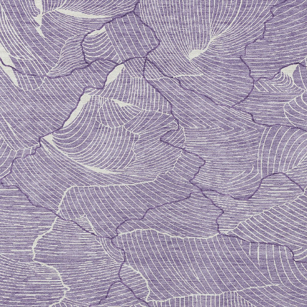 Homeroots 3' Aqua And Ivory Abstract Washable Indoor-outdoor Area Rug For Stylish Living Spaces & Patios 9' X 12' Polyester 601096