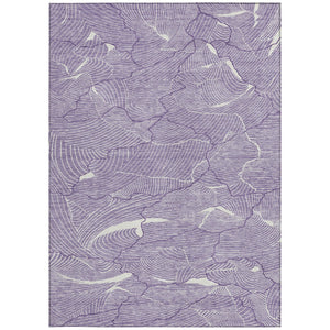 Homeroots 3' Aqua And Ivory Abstract Washable Indoor-outdoor Area Rug For Stylish Living Spaces & Patios 10' X 14' Polyester 601097