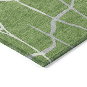 Homeroots 3' Beige And Tan Abstract Washable Area Rug For Indoor And Outdoor Spaces, Stain Resistant Design 3' X 5' Polyester 601116