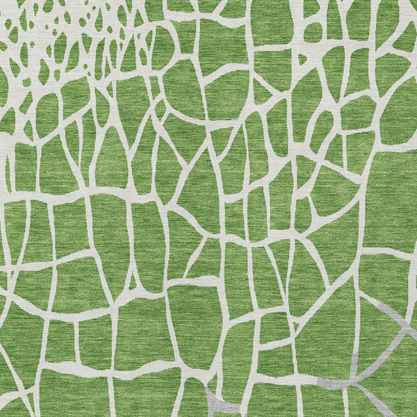 Homeroots 3' Beige And Tan Abstract Washable Area Rug For Indoor And Outdoor Spaces, Stain Resistant Design 5' X 8' Polyester 601117