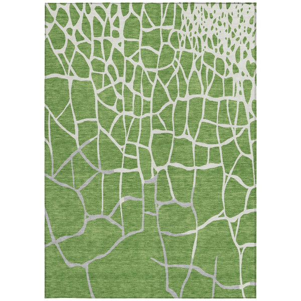 Homeroots 3' Beige And Tan Abstract Washable Area Rug For Indoor And Outdoor Spaces, Stain Resistant Design 9' X 12' Polyester 601120