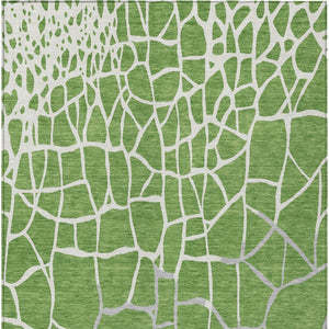 Homeroots 3' Beige And Tan Abstract Washable Area Rug For Indoor And Outdoor Spaces, Stain Resistant Design 10' X 14' Polyester 601121