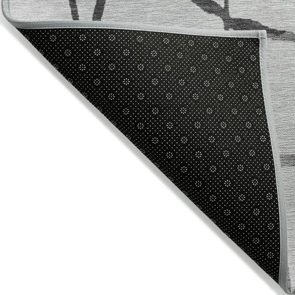 Homeroots 3' Beige And Tan Abstract Washable Area Rug For Indoor And Outdoor Spaces, Stain Resistant Design 9' X 12' Polyester 601132