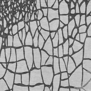 Homeroots 3' Beige And Tan Abstract Washable Area Rug For Indoor And Outdoor Spaces, Stain Resistant Design 9' X 12' Polyester 601132