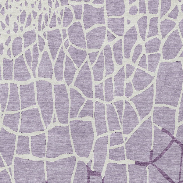 Homeroots 3' Beige And Tan Abstract Washable Area Rug For Indoor And Outdoor Spaces, Stain Resistant Design 8' X 10' Polyester 601143