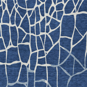 Homeroots 3' Beige And Tan Abstract Washable Area Rug For Indoor And Outdoor Spaces, Stain Resistant Design 3' X 5' Polyester 601146