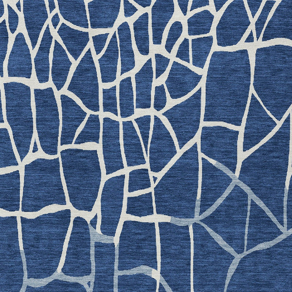 Homeroots 3' Beige And Tan Abstract Washable Area Rug For Indoor And Outdoor Spaces, Stain Resistant Design 3' X 5' Polyester 601146