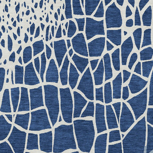 Homeroots 3' Beige And Tan Abstract Washable Area Rug For Indoor And Outdoor Spaces, Stain Resistant Design 5' X 8' Polyester 601147