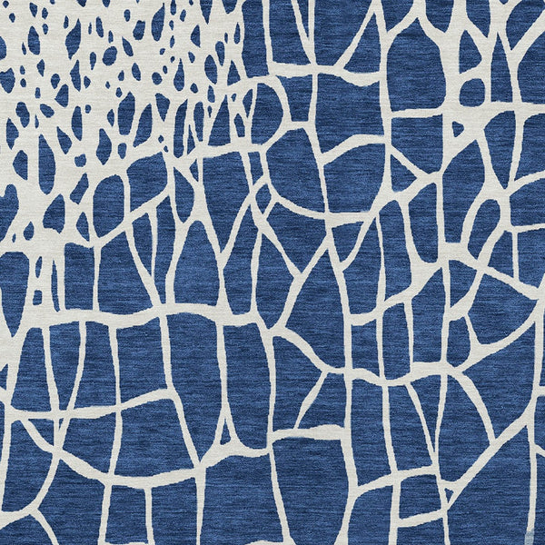 Homeroots 3' Beige And Tan Abstract Washable Area Rug For Indoor And Outdoor Spaces, Stain Resistant Design 8' X 10' Polyester 601149