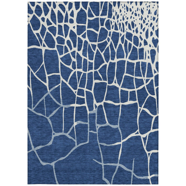 Homeroots 3' Beige And Tan Abstract Washable Area Rug For Indoor And Outdoor Spaces, Stain Resistant Design 9' X 12' Polyester 601150