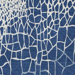 Homeroots 3' Beige And Tan Abstract Washable Area Rug For Indoor And Outdoor Spaces, Stain Resistant Design 9' X 12' Polyester 601150