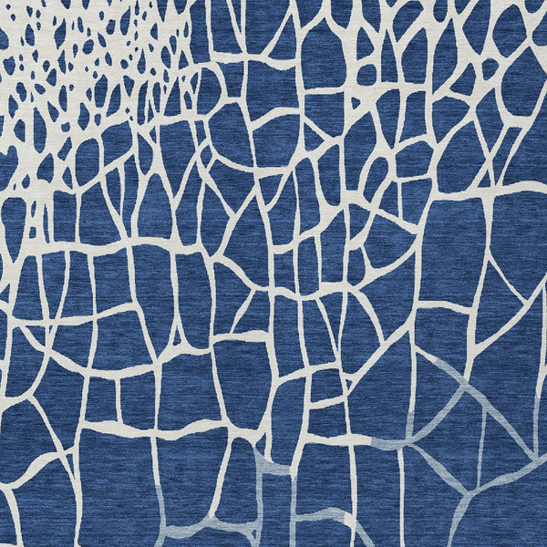 Homeroots 3' Beige And Tan Abstract Washable Area Rug For Indoor And Outdoor Spaces, Stain Resistant Design 9' X 12' Polyester 601150